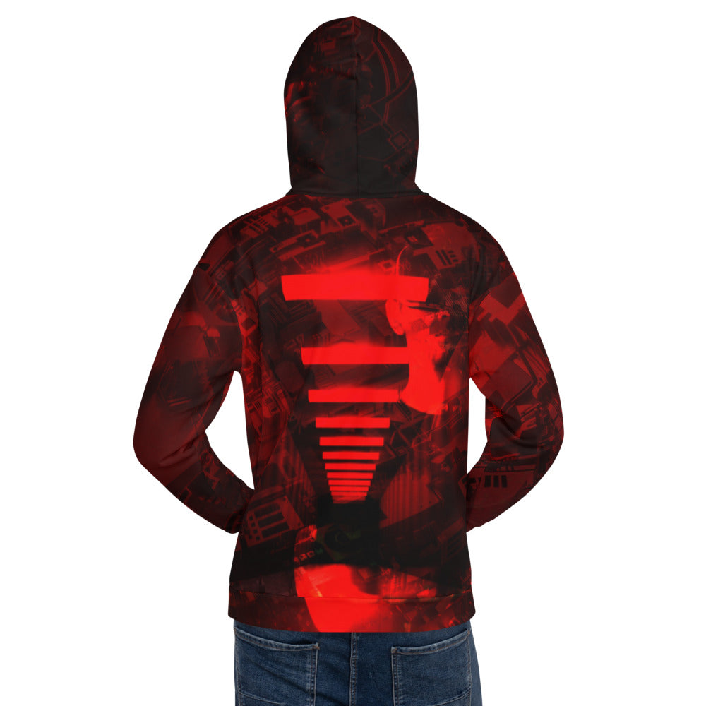 Cyber security Red Team v9.0 - Unisex Hoodie by DarkByteGear