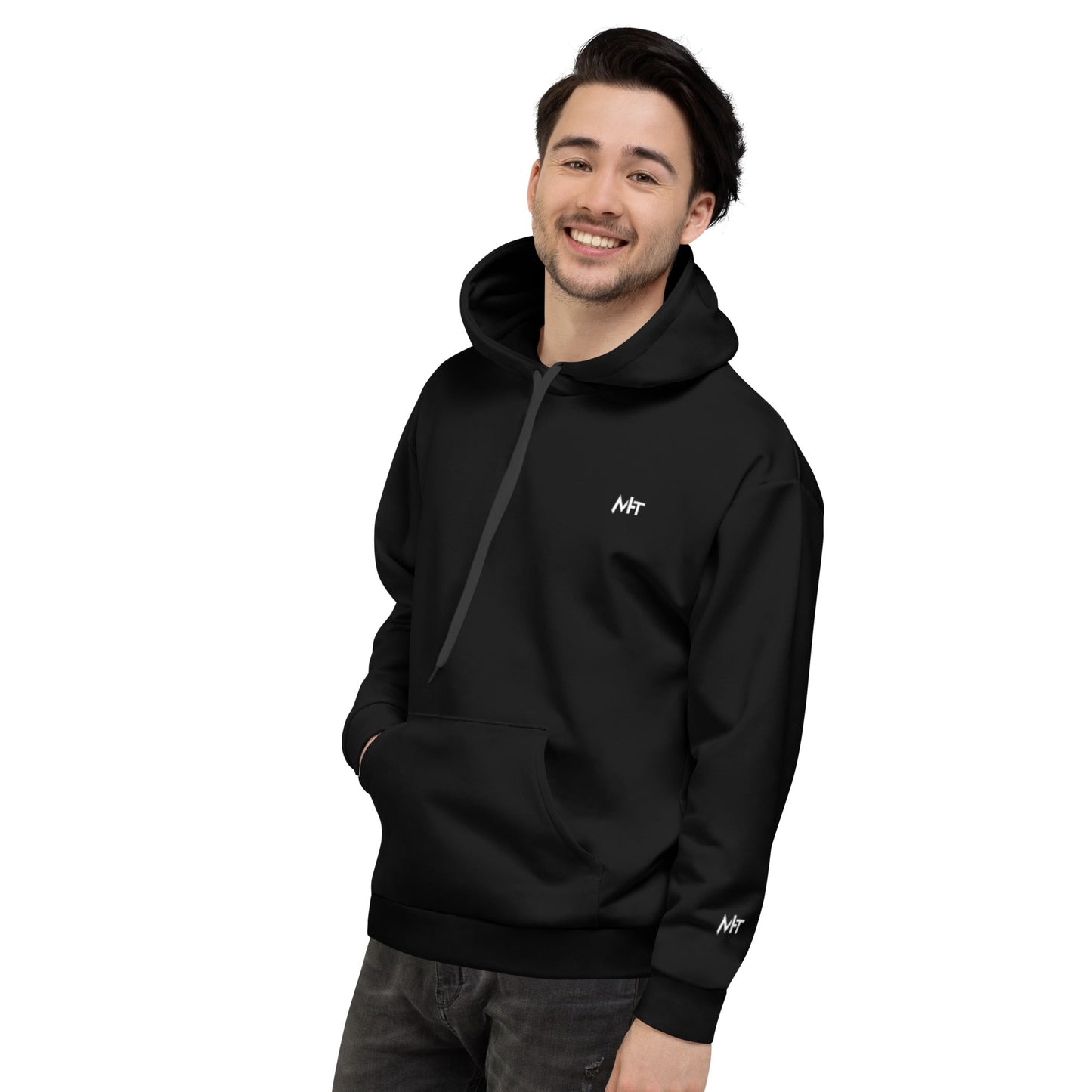 Cyberware assassin v35 - Unisex Hoodie (back print) by DarkByteGear