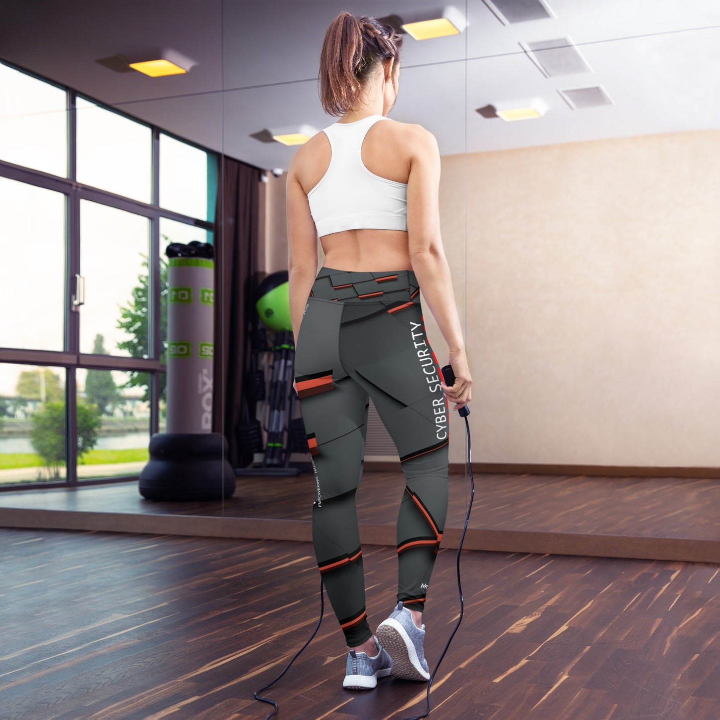 Cyber Security Red Team - Yoga Leggings by DarkByteGear