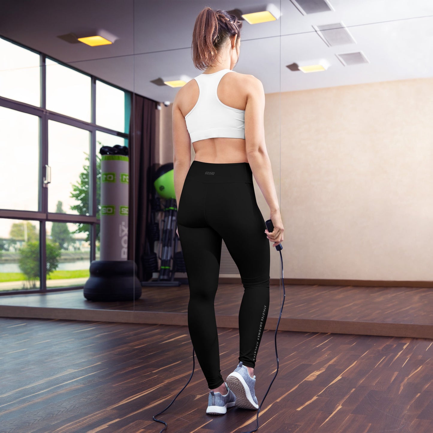 Athletes Empower Athletes - Yoga Leggings by DarkByteGear