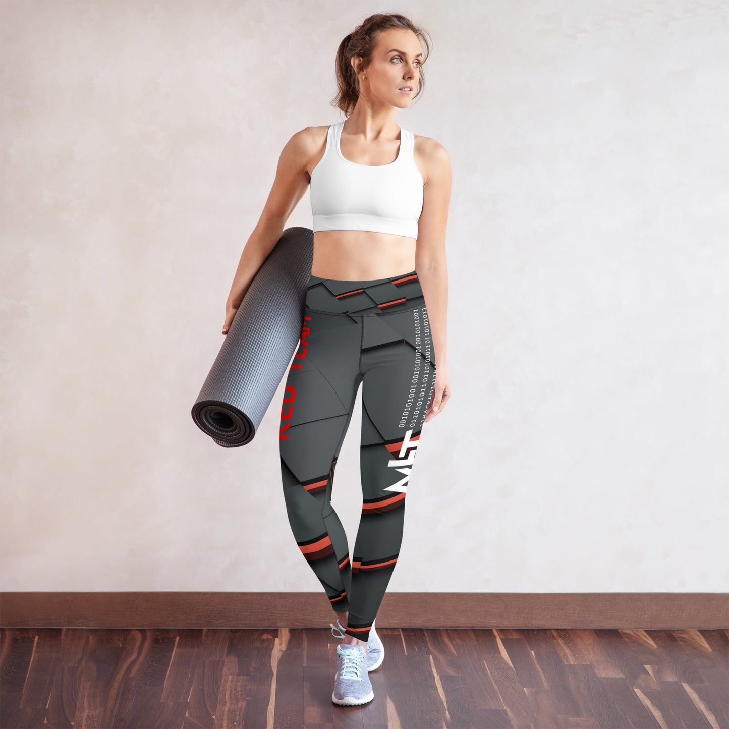 Cyber Security Red Team - Yoga Leggings by DarkByteGear