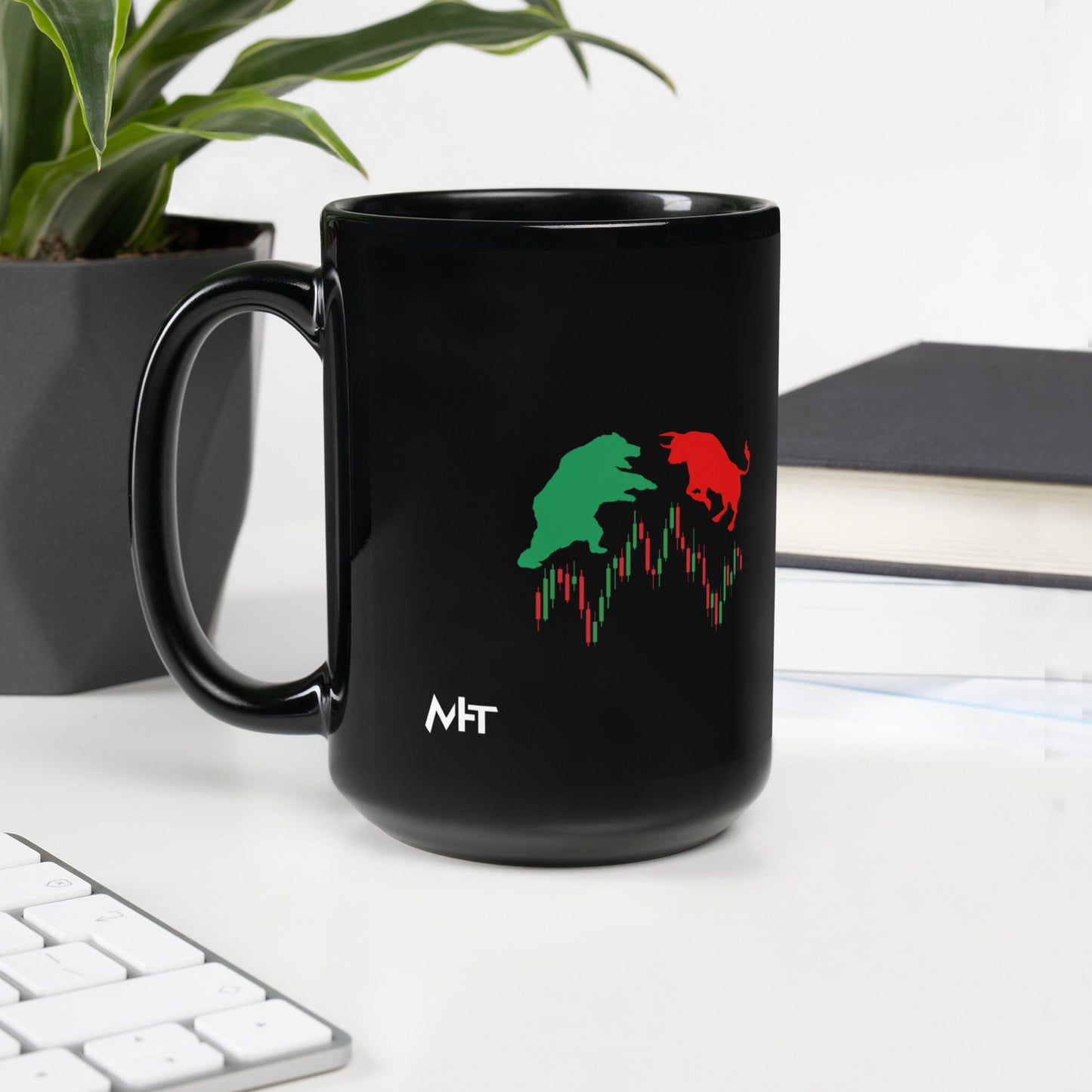 Forex Vector ( ) V2 - Black Glossy Mug by DarkByteGear