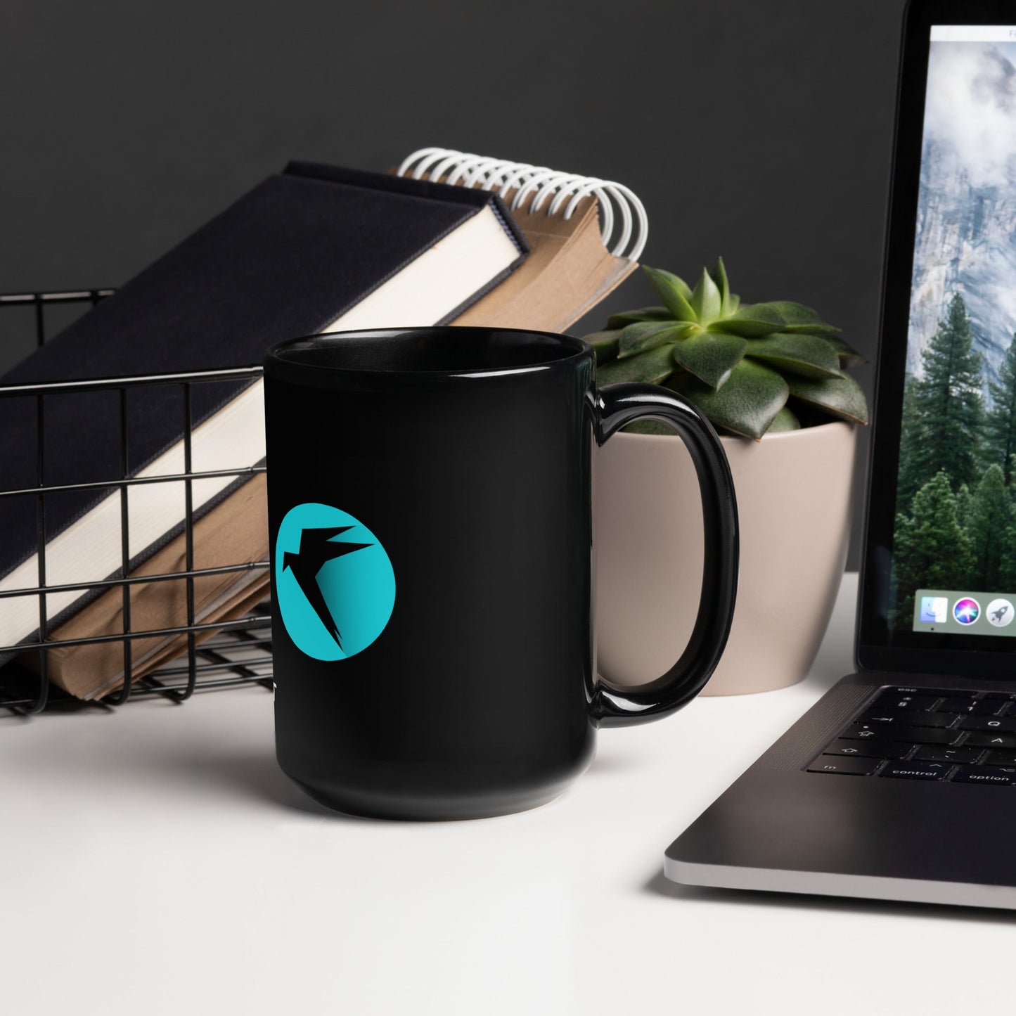 Parrot OS - The Operating System for Hackers - Black Glossy Mug by DarkByteGear