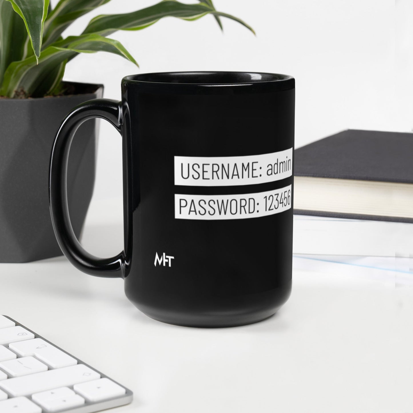 Username - Black Glossy Mug by DarkByteGear