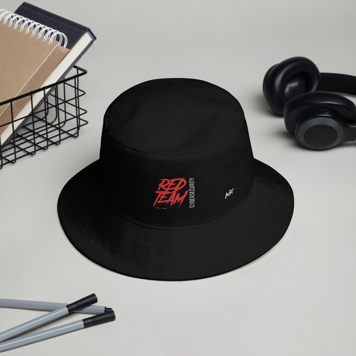 Cyber Security Red Team V6 - Bucket Hat by DarkByteGear