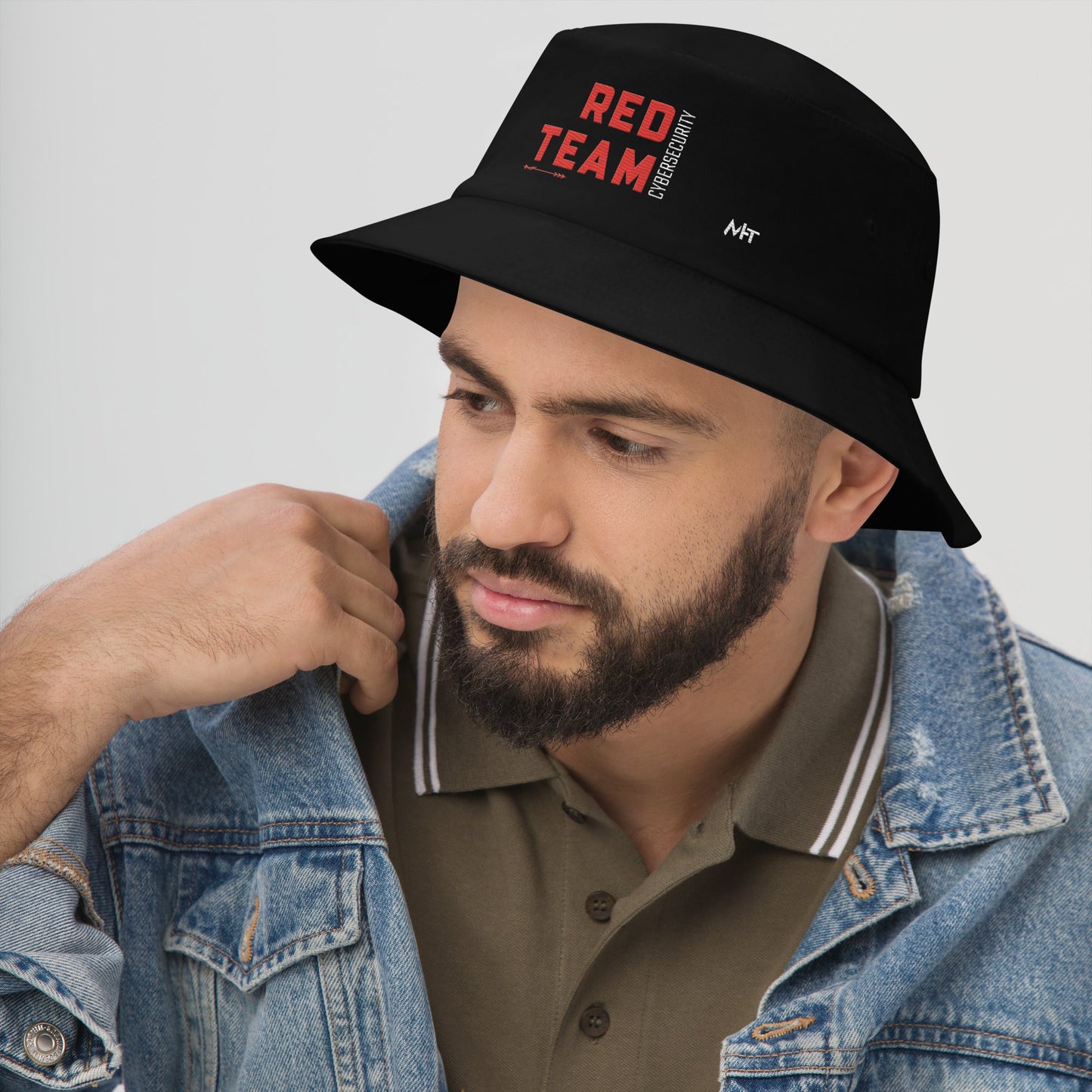 Cyber Security Red Team V8 - Bucket Hat by DarkByteGear