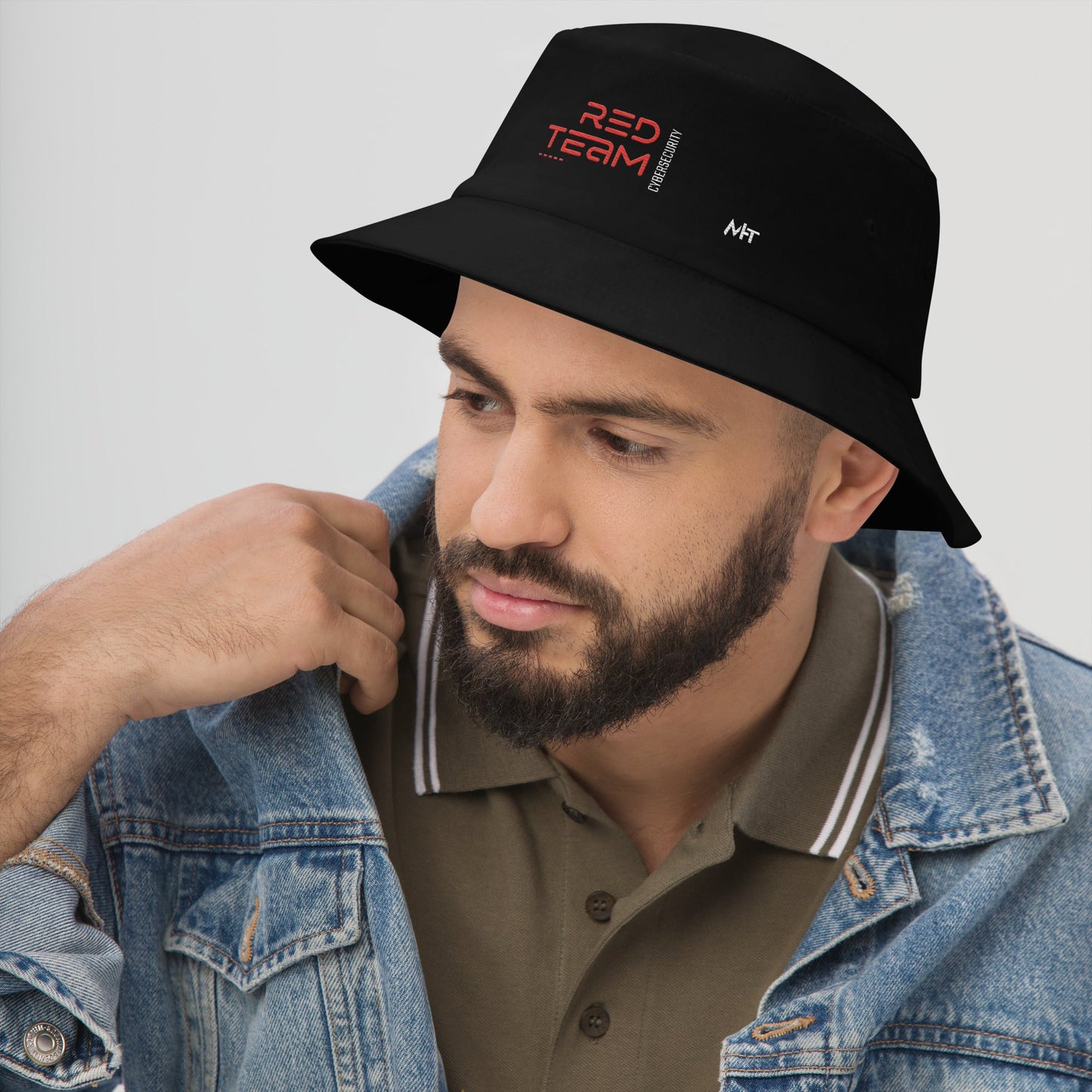 Cyber Security Red Team V11 - Bucket Hat by DarkByteGear