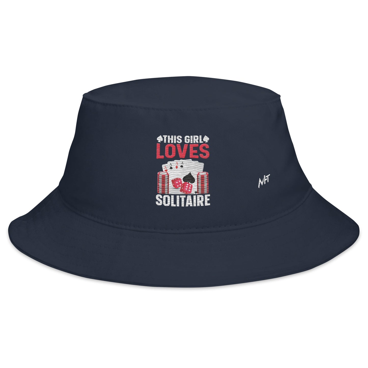 This Girl Loves Solitaire - Bucket Hat by DarkByteGear