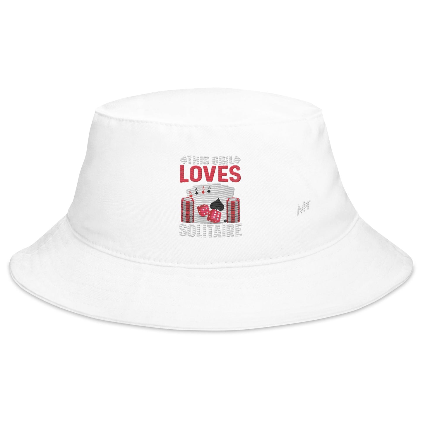 This Girl Loves Solitaire - Bucket Hat by DarkByteGear