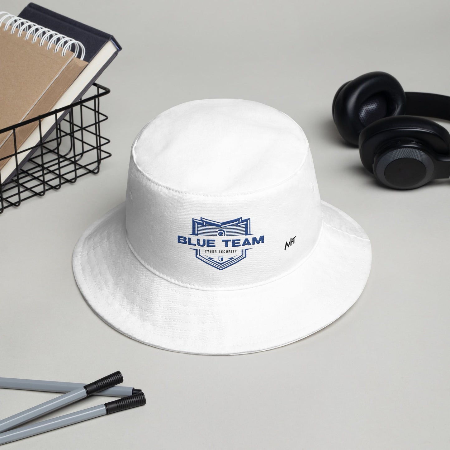 Cyber Security Blue Team V14 - Bucket Hat by DarkByteGear