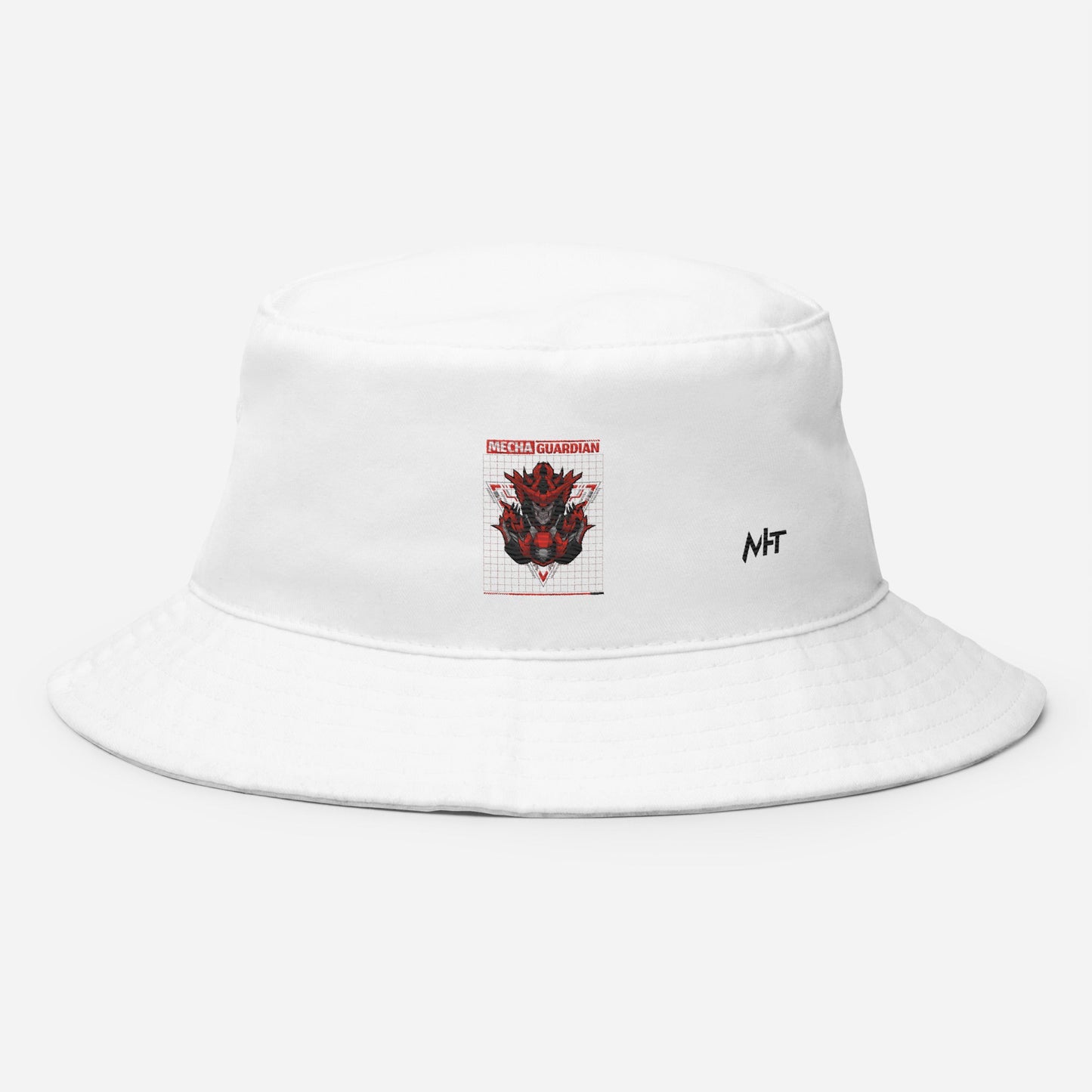 Red Mecha Guardian - Bucket Hat by DarkByteGear