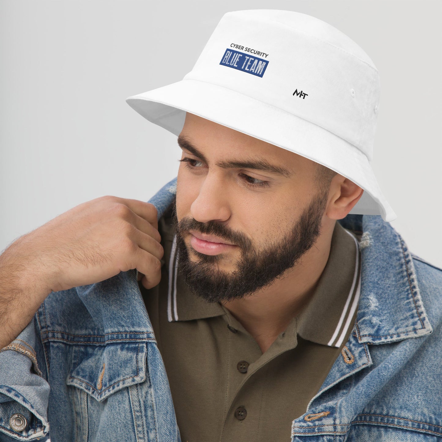 Cyber Security Blue Team V5 - Bucket Hat by DarkByteGear
