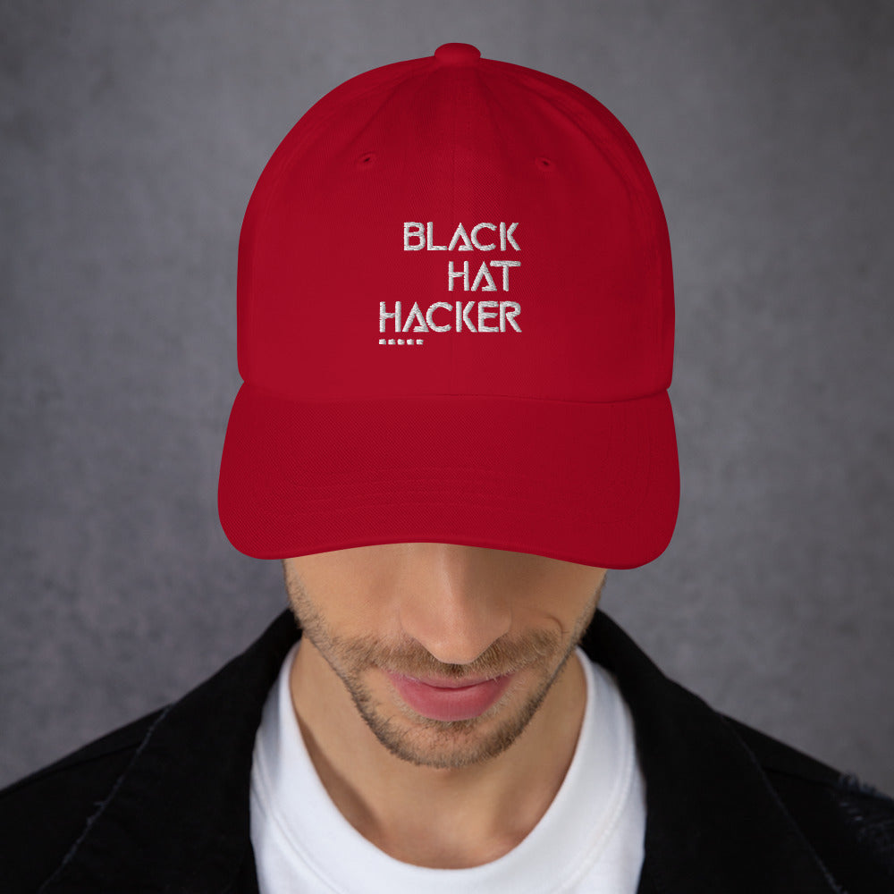 Black Hat Hacker - Dad hat by DarkByteGear