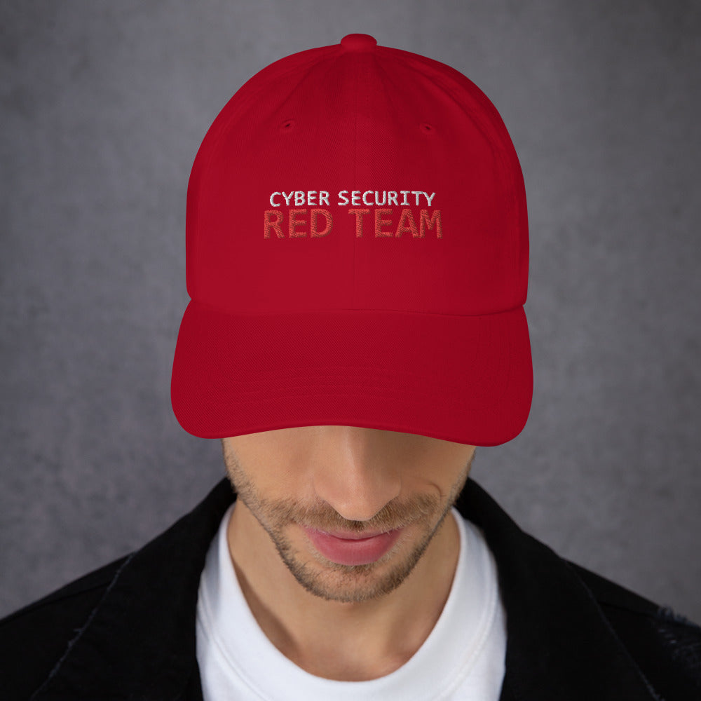 Cyber Security Red Team - Dad hat by DarkByteGear