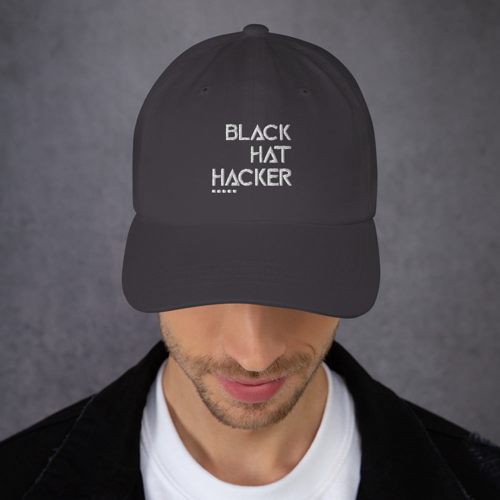 Black Hat Hacker - Dad hat by DarkByteGear