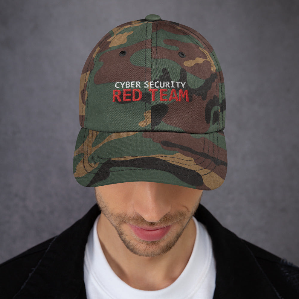 Cyber Security Red Team - Dad hat by DarkByteGear