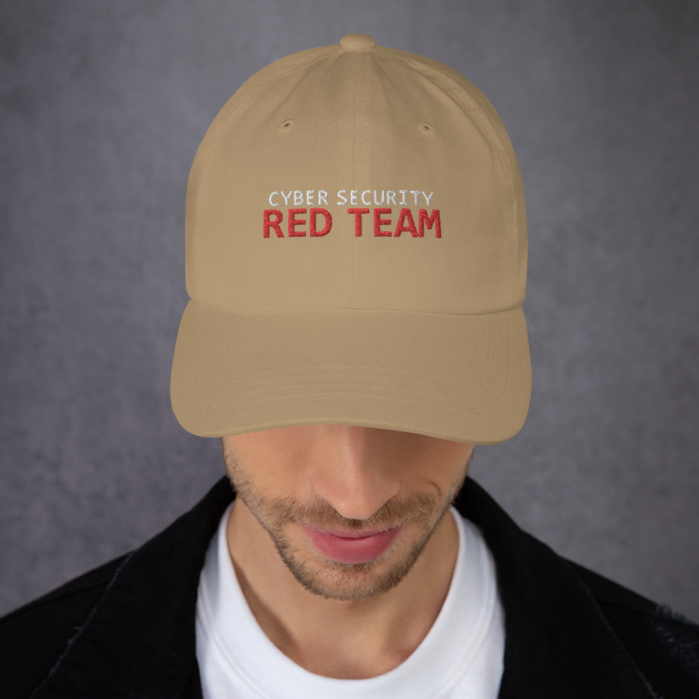 Cyber Security Red Team - Dad hat by DarkByteGear