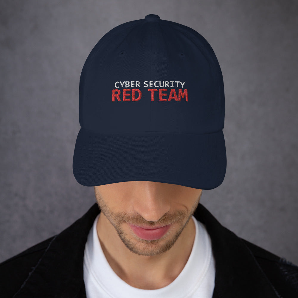 Cyber Security Red Team - Dad hat by DarkByteGear