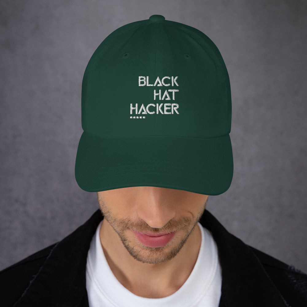 Black Hat Hacker - Dad hat by DarkByteGear