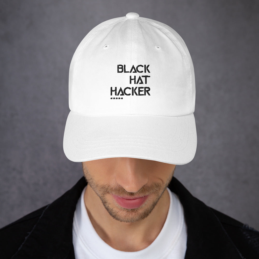Black Hat Hacker - Dad hat by DarkByteGear