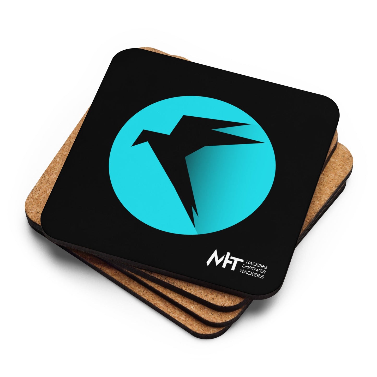 Parrot OS - The Operating System for Hackers - Cork-back coaster by DarkByteGear