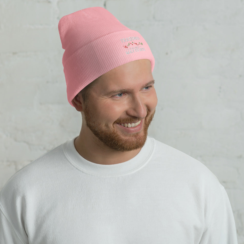 Trading is all that Matters - Cuffed Beanie by DarkByteGear