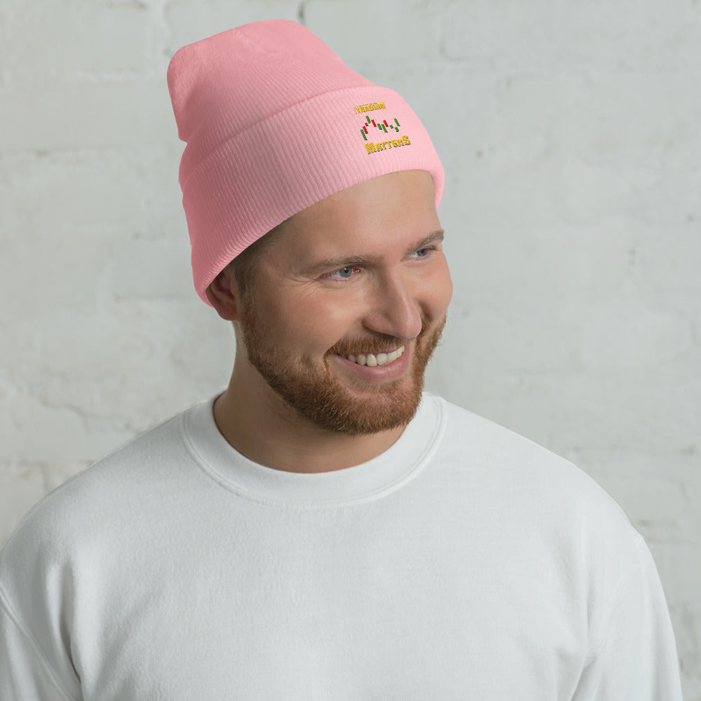 Trading; It's all that Matters V1 - Cuffed Beanie by DarkByteGear