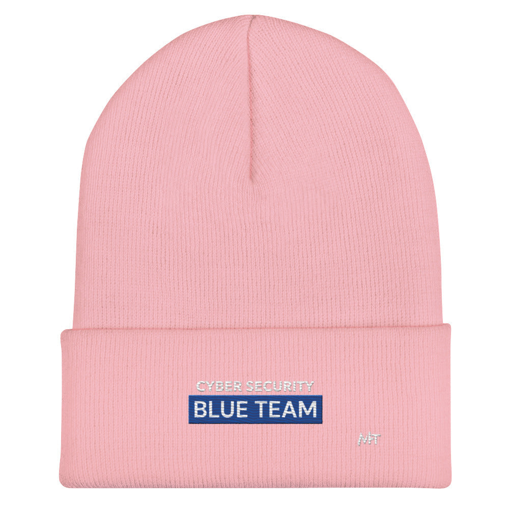 Cyber Security Blue Team V7 - Cuffed Beanie by DarkByteGear