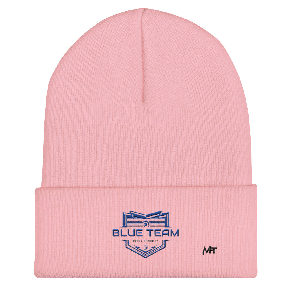 Cyber Security Blue Team V17 - Cuffed Beanie by DarkByteGear