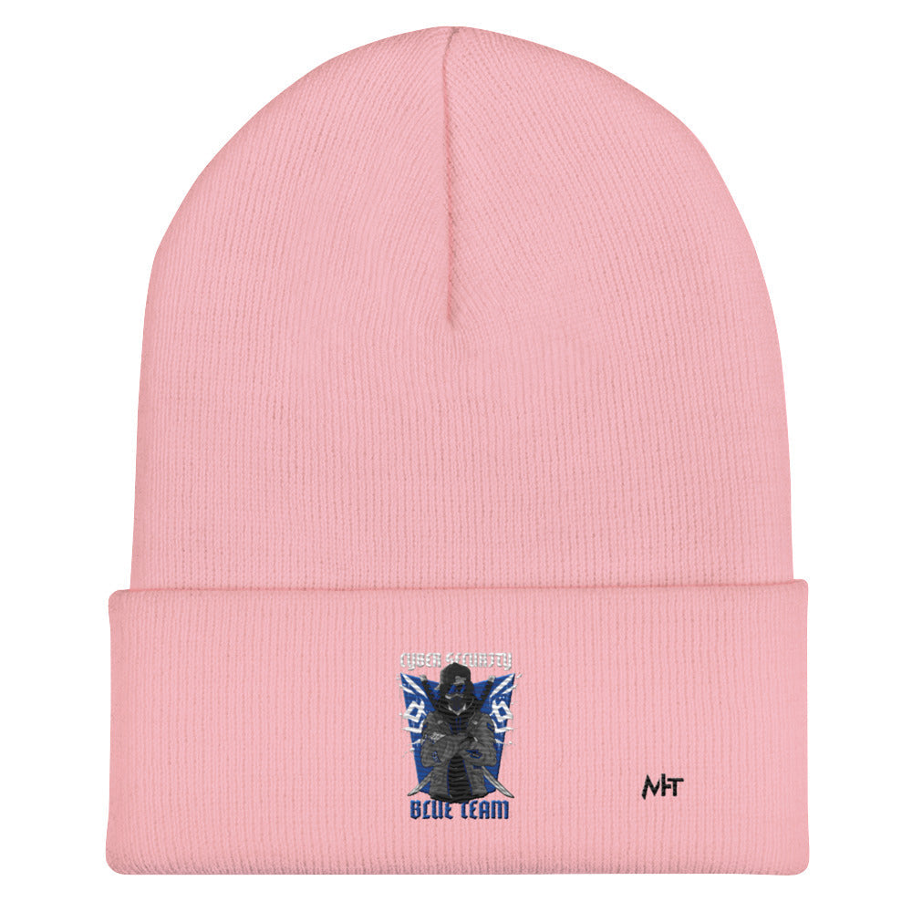 Cyber Security Blue Team V3 - Cuffed Beanie by DarkByteGear