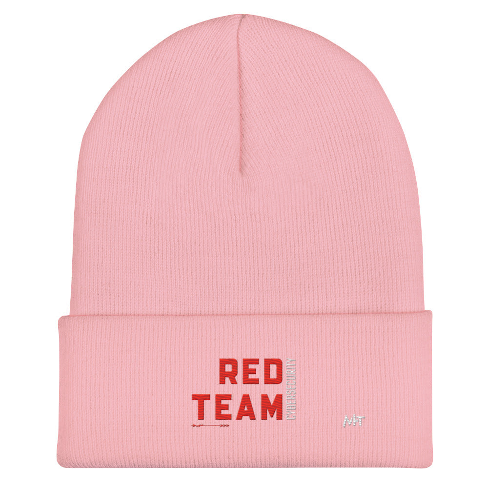 Cyber Security Red Team V8 - Cuffed Beanie by DarkByteGear