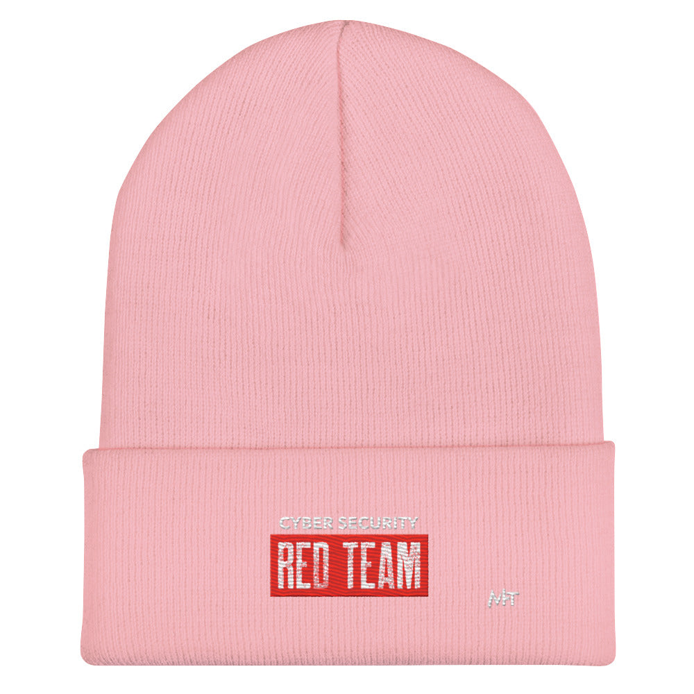 Cyber Security Red Team V1 - Cuffed Beanie by DarkByteGear