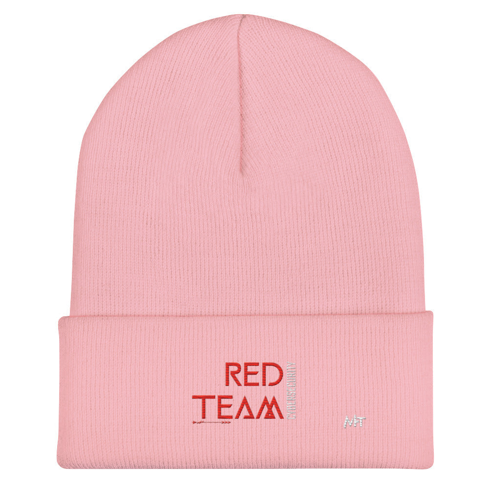 Cyber Security Red Team V4 - Cuffed Beanie by DarkByteGear