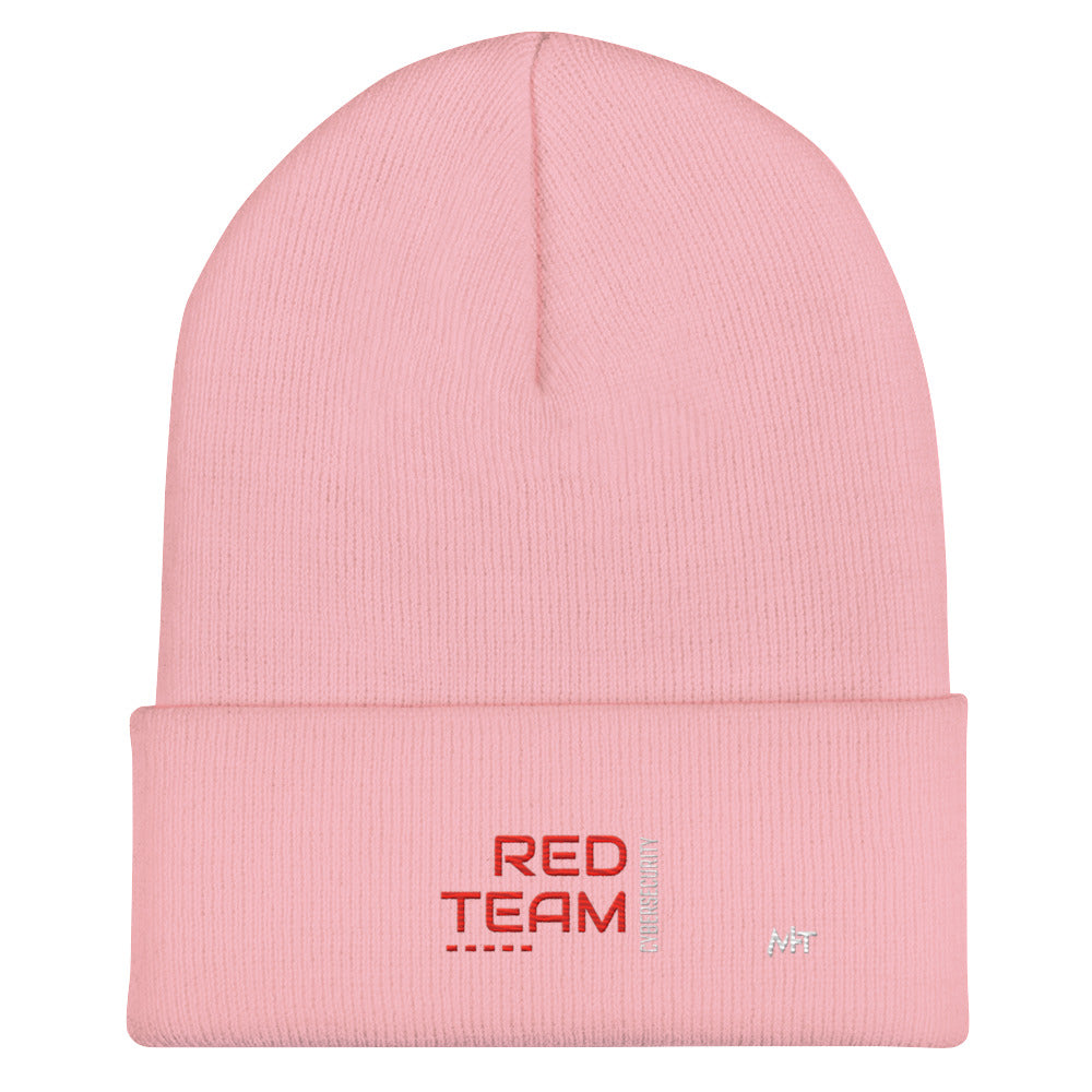 Cyber Security Red Team V14 - Cuffed Beanie by DarkByteGear