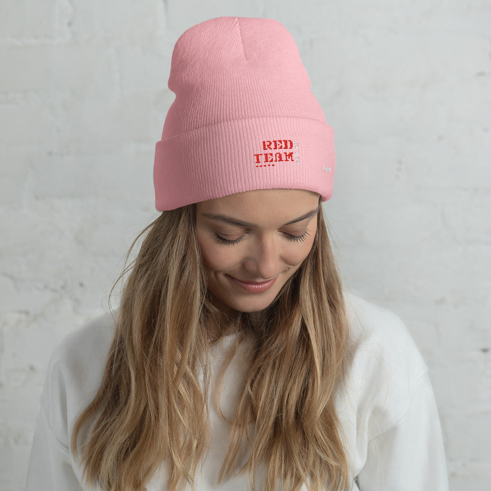 Cyber Security Red Team V15 - Cuffed Beanie by DarkByteGear