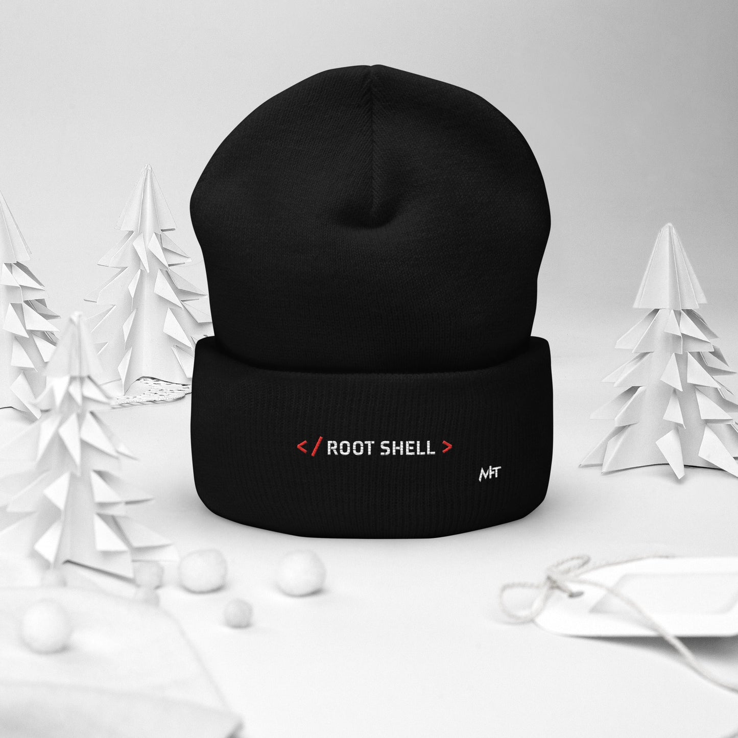 Root Shell - Cuffed Beanie by DarkByteGear