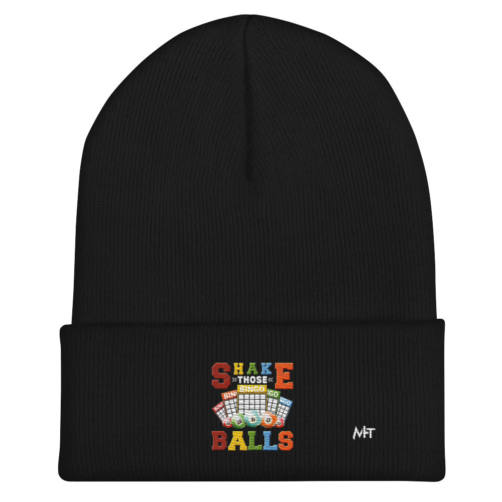 Shake those Bingo Balls - Cuffed Beanie by DarkByteGear