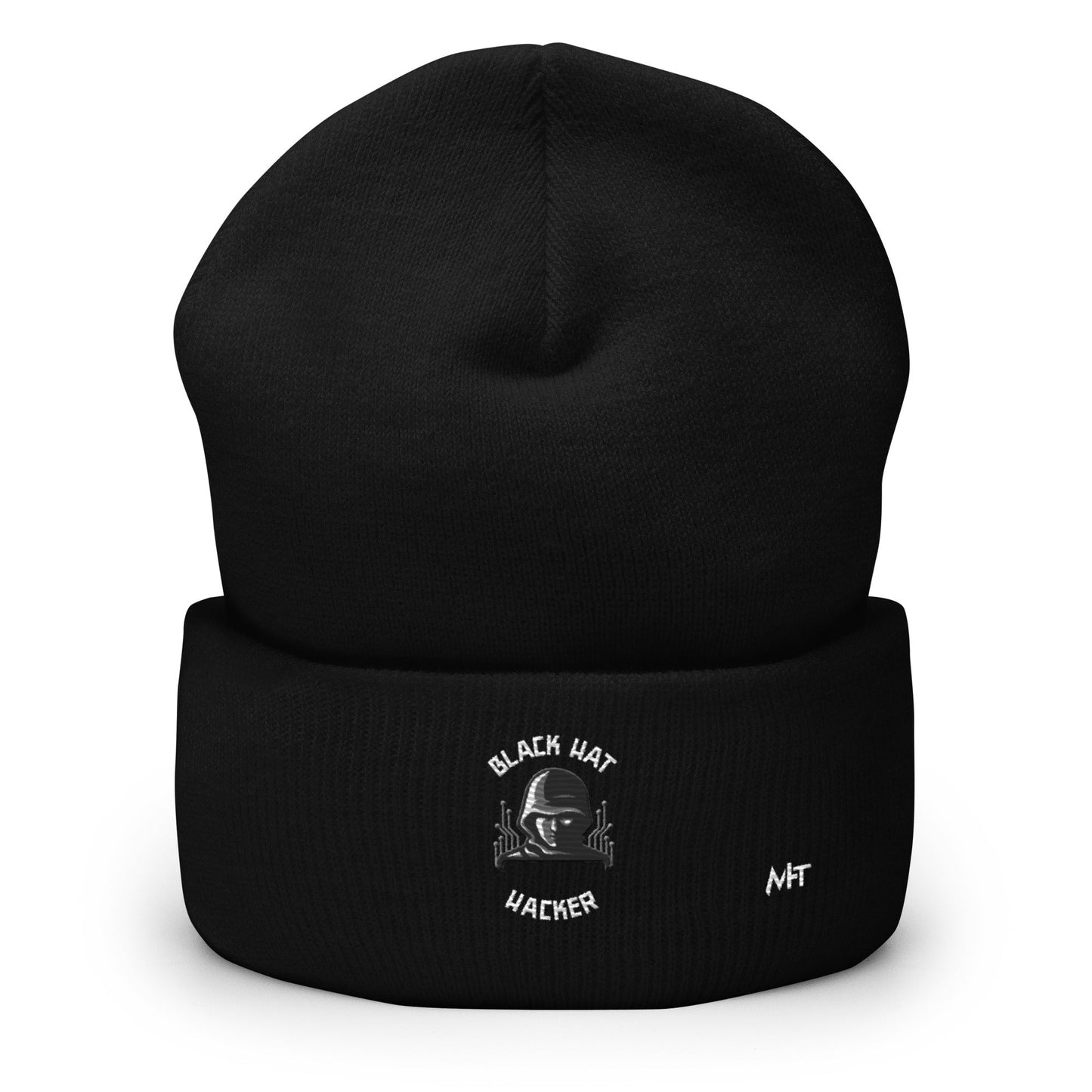 Black Hat Hacker - Cuffed Beanie by DarkByteGear