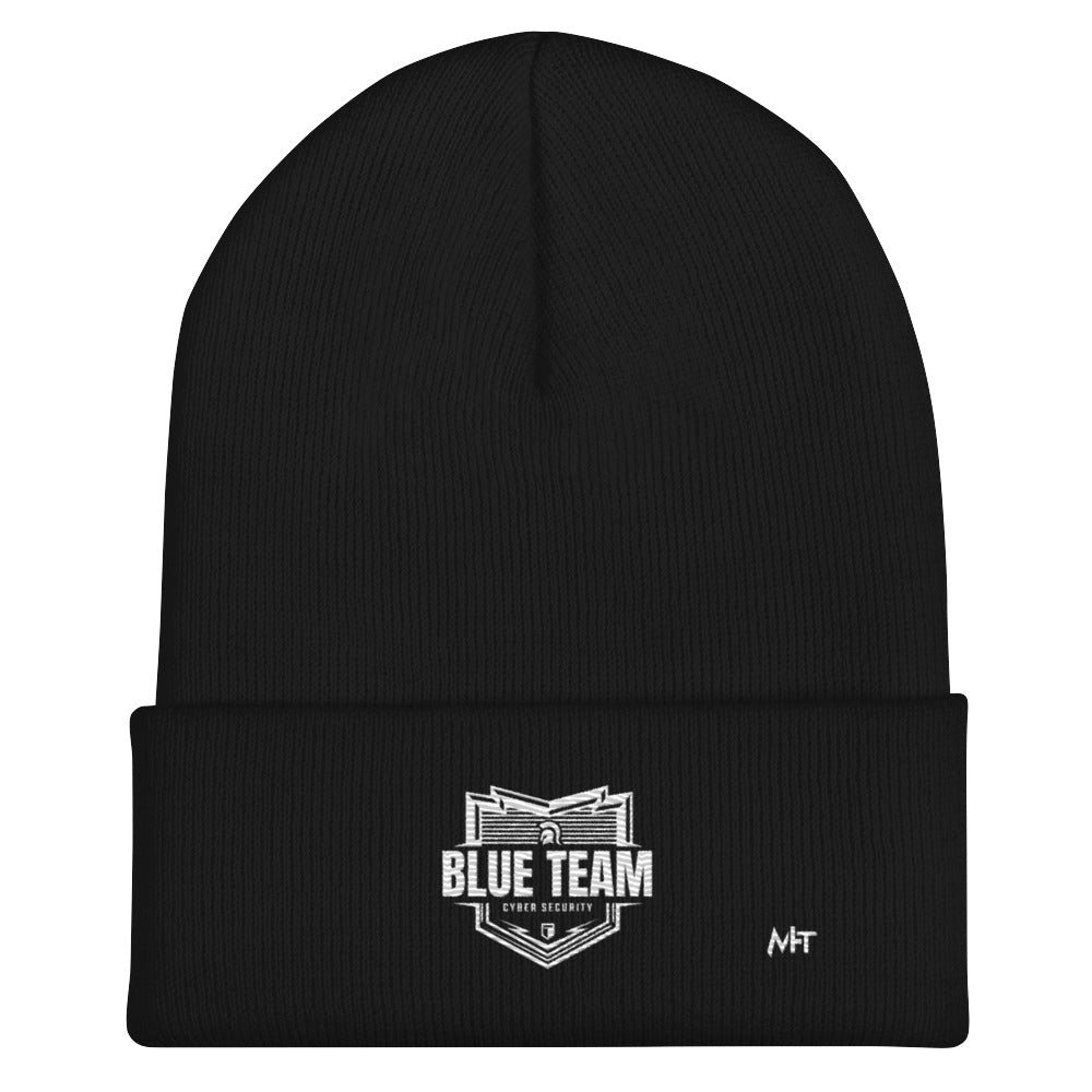 Cyber Security Blue Team V1 - Cuffed Beanie by DarkByteGear