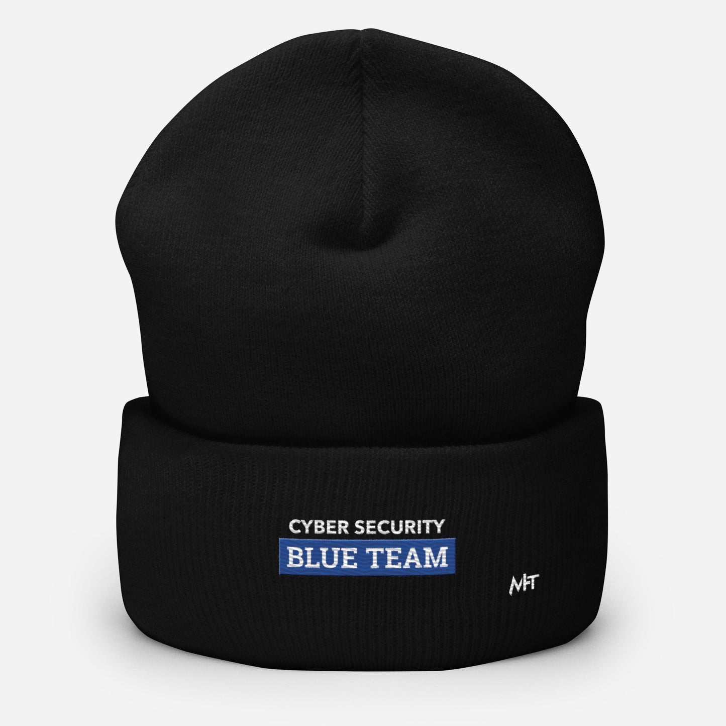 Cyber Security Blue Team V6 - Cuffed Beanie by DarkByteGear
