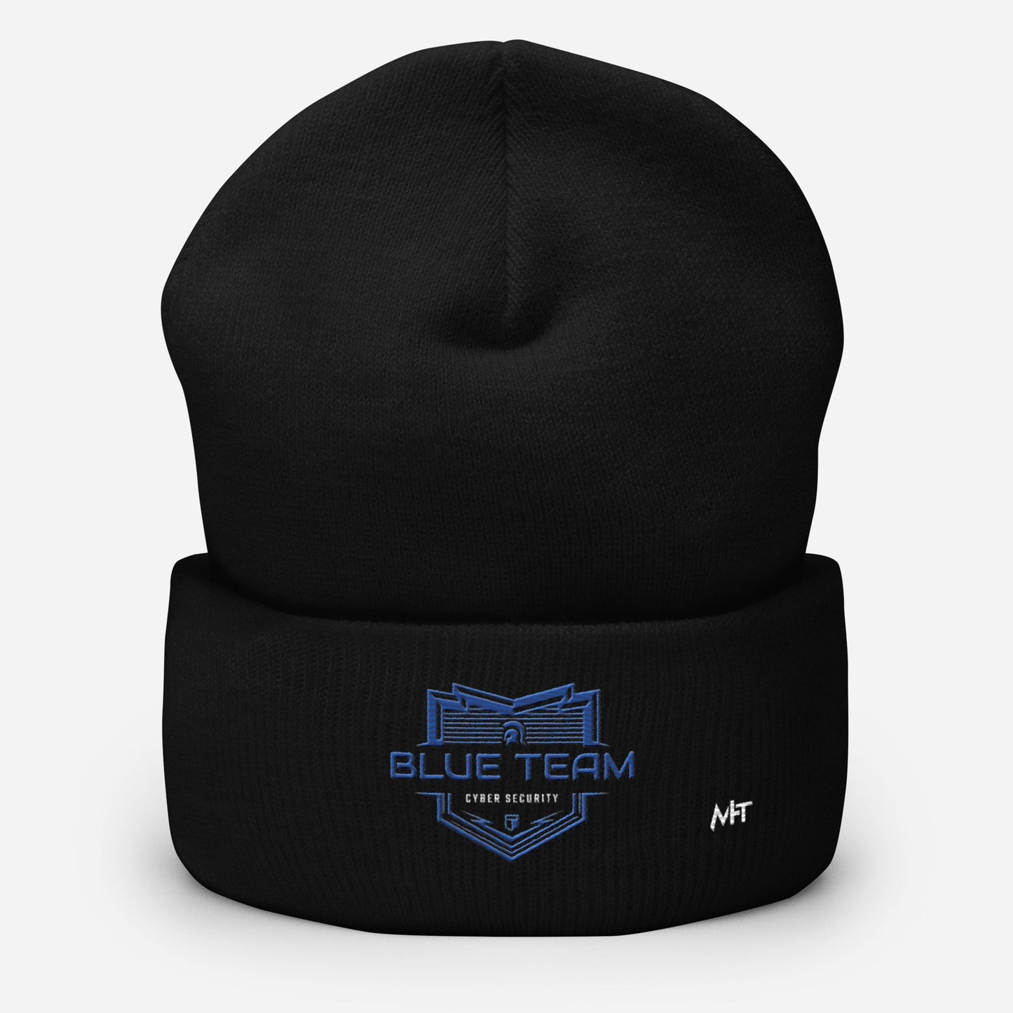 Cyber Security Blue Team V17 - Cuffed Beanie by DarkByteGear