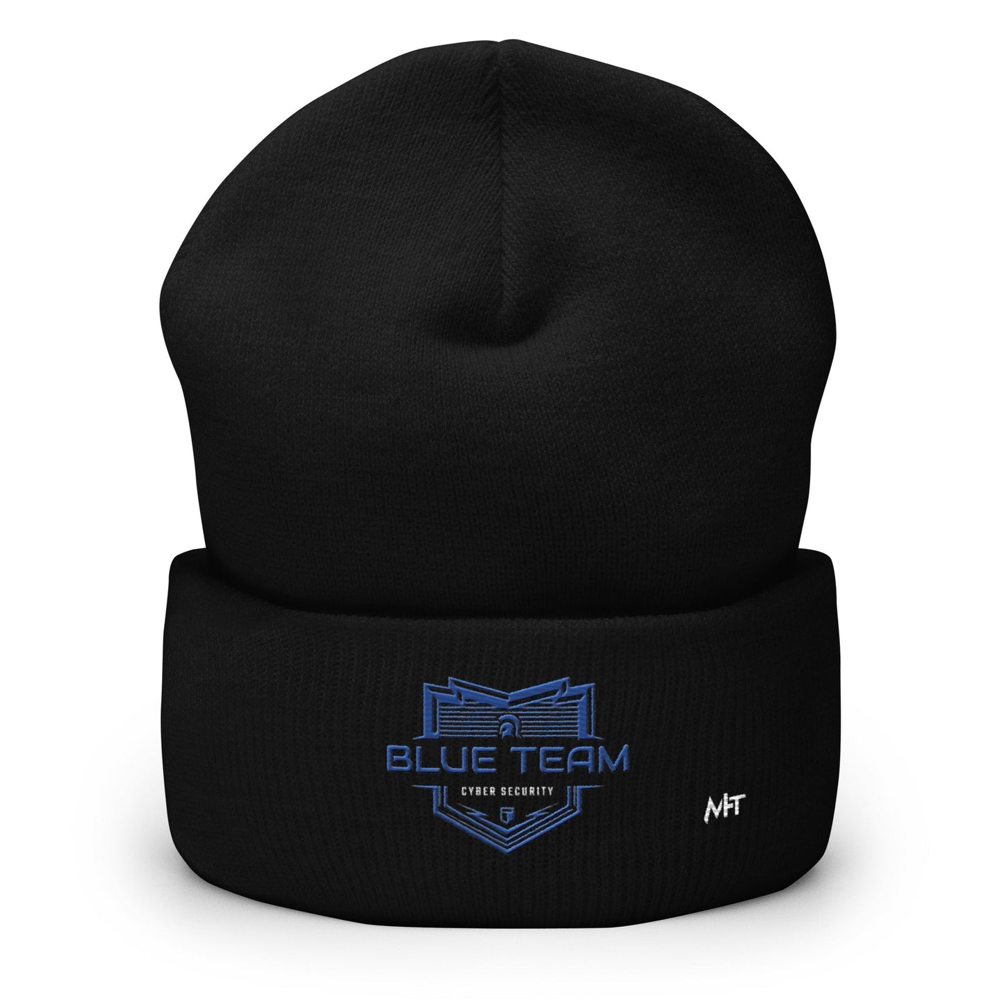 Cyber Security Blue Team V17 - Cuffed Beanie by DarkByteGear
