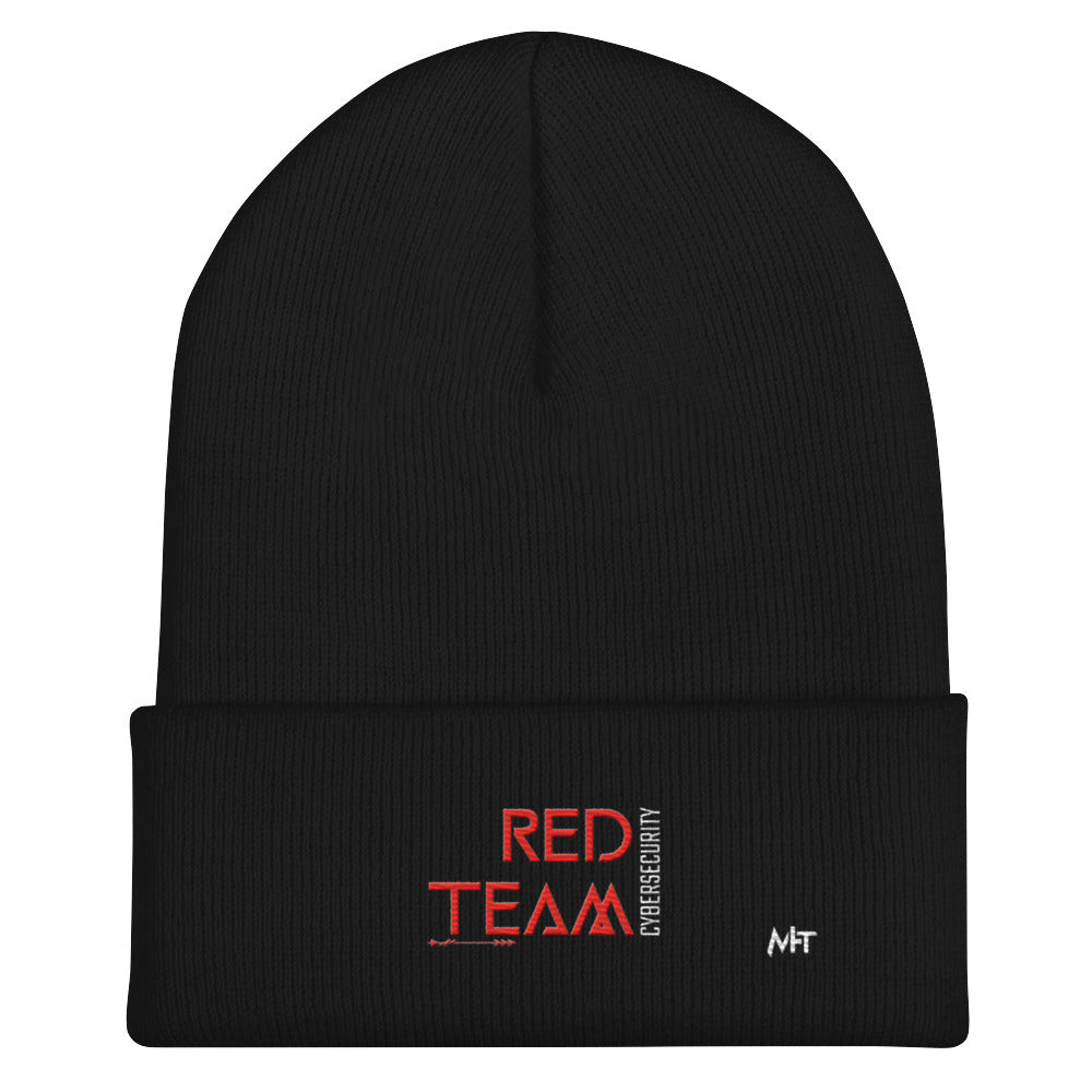 Cyber Security Red Team V4 - Cuffed Beanie by DarkByteGear
