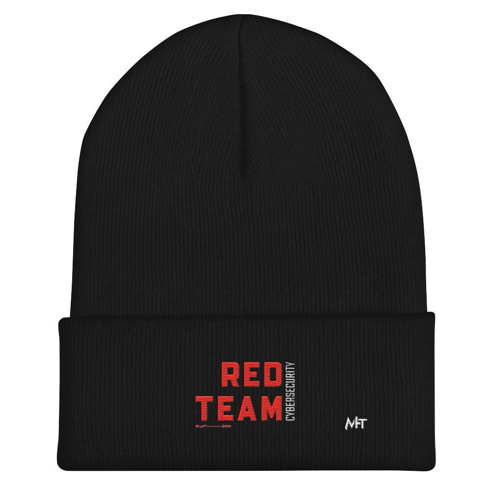 Cyber Security Red Team V7 - Cuffed Beanie by DarkByteGear