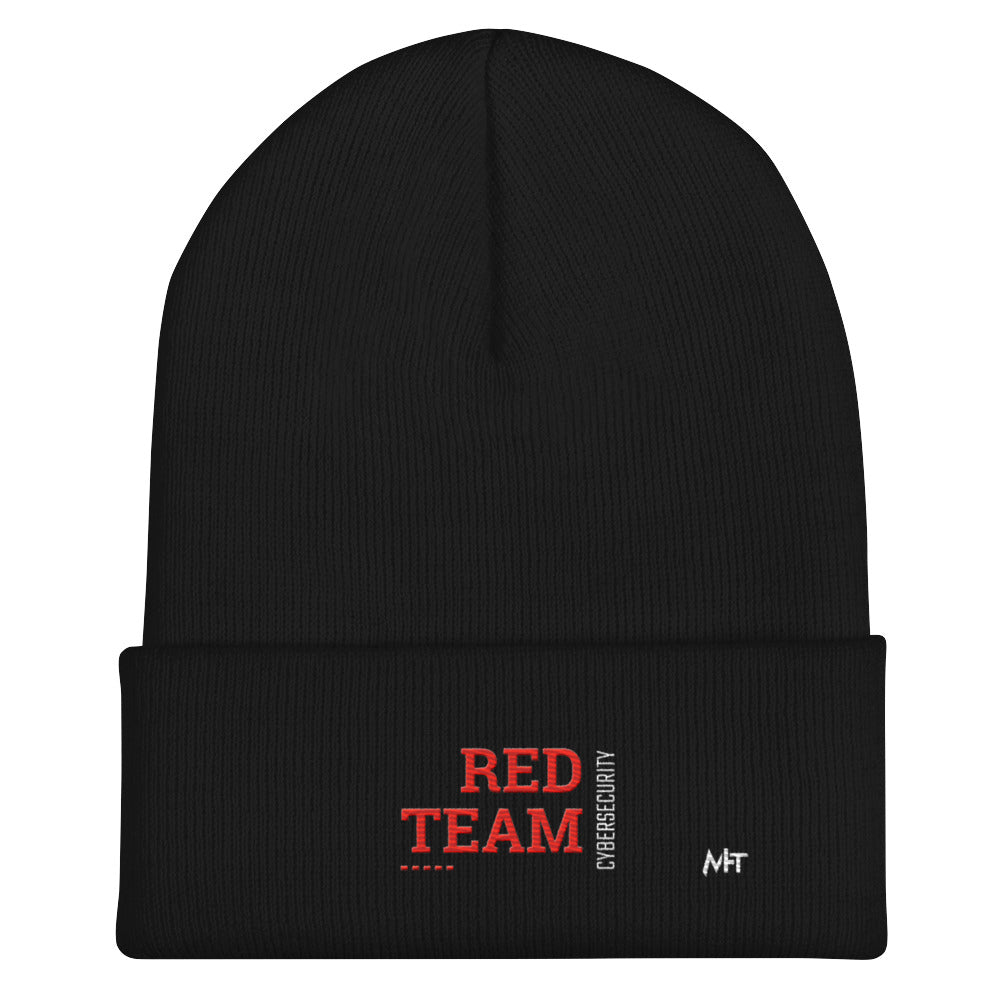 Cyber Security Red Team V12 - Cuffed Beanie by DarkByteGear