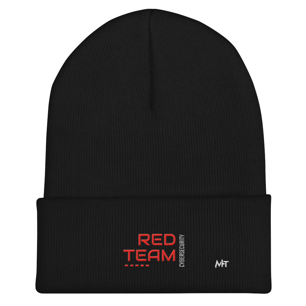 Cyber Security Red Team V14 - Cuffed Beanie by DarkByteGear