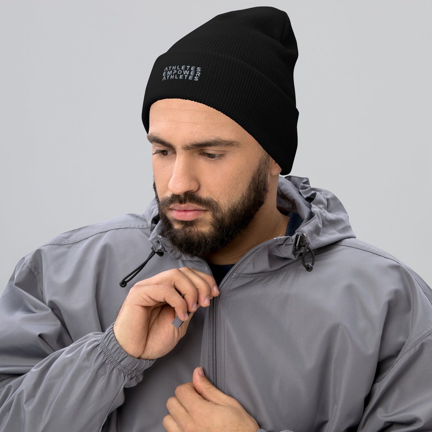 Athletes Empower Athletes - Cuffed Beanie by DarkByteGear