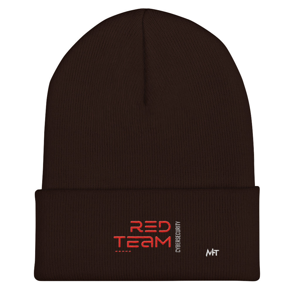 Cyber Security Red Team V11 - Cuffed Beanie by DarkByteGear