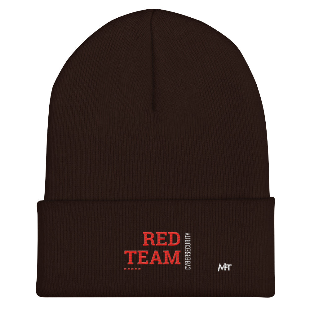 Cyber Security Red Team V12 - Cuffed Beanie by DarkByteGear