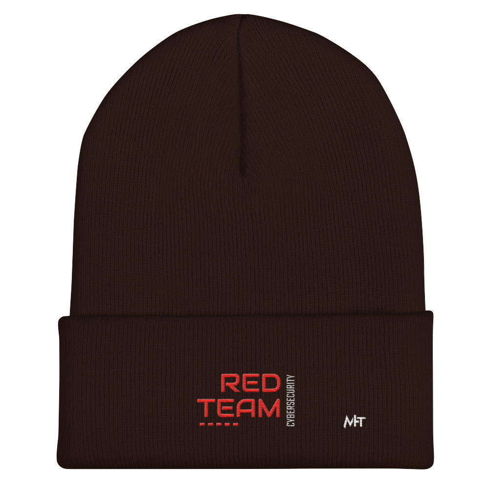 Cyber Security Red Team V14 - Cuffed Beanie by DarkByteGear